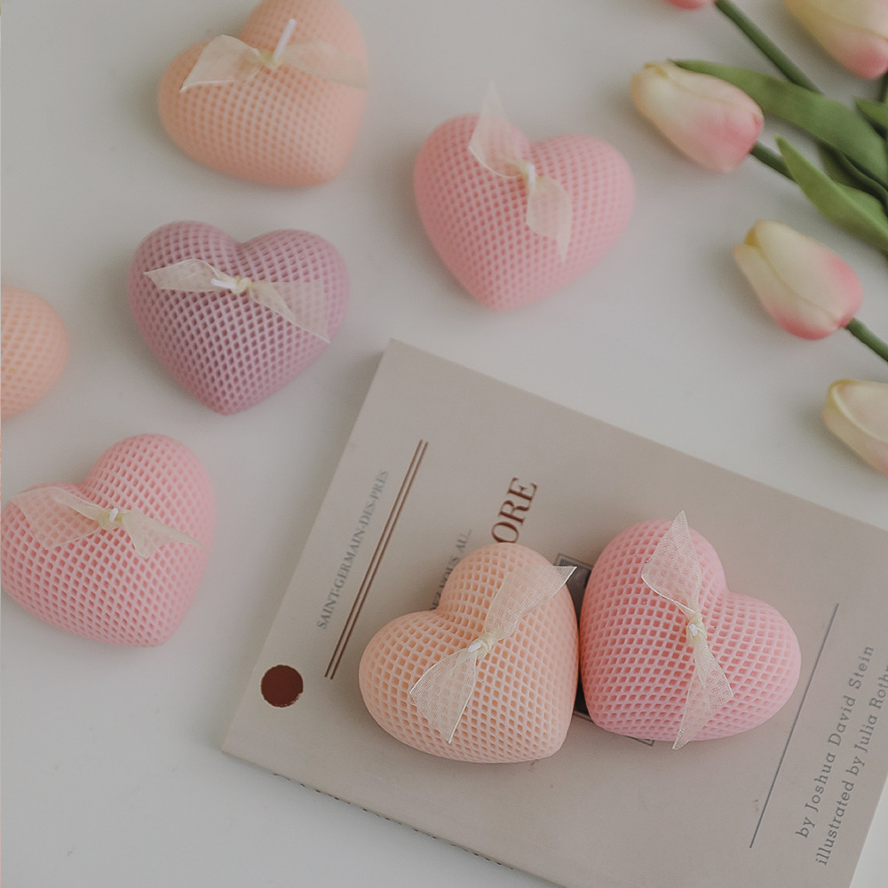 Home Fragrance Scented Candle - Custom Candle Home Fragrance Heart-Shape Scented