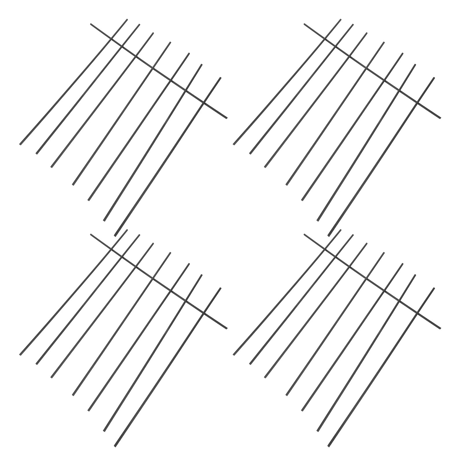 Home Fragrance Usa - 100Pcs Black Fiber Reed Diffuser Sticks