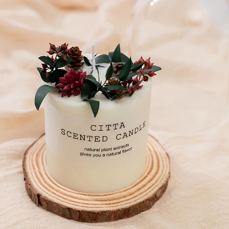 Home Fragrance Scented Candle - Forest Series Scented Soy Candle with