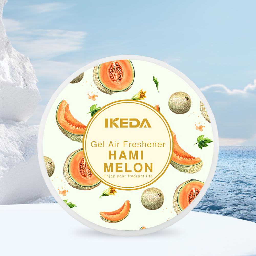 Home Fragrance That Lasts Long - Car Air Freshener: Lemon Scented Round