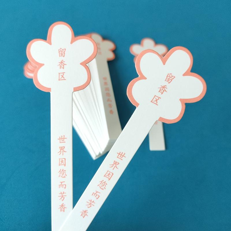 Home Fragrance Usa - 10 Sheets Flower Shaped Perfume Test