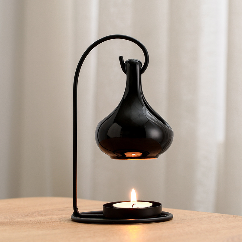 Home Fragrance Amazon - Black hanging stove creative fragrance burner