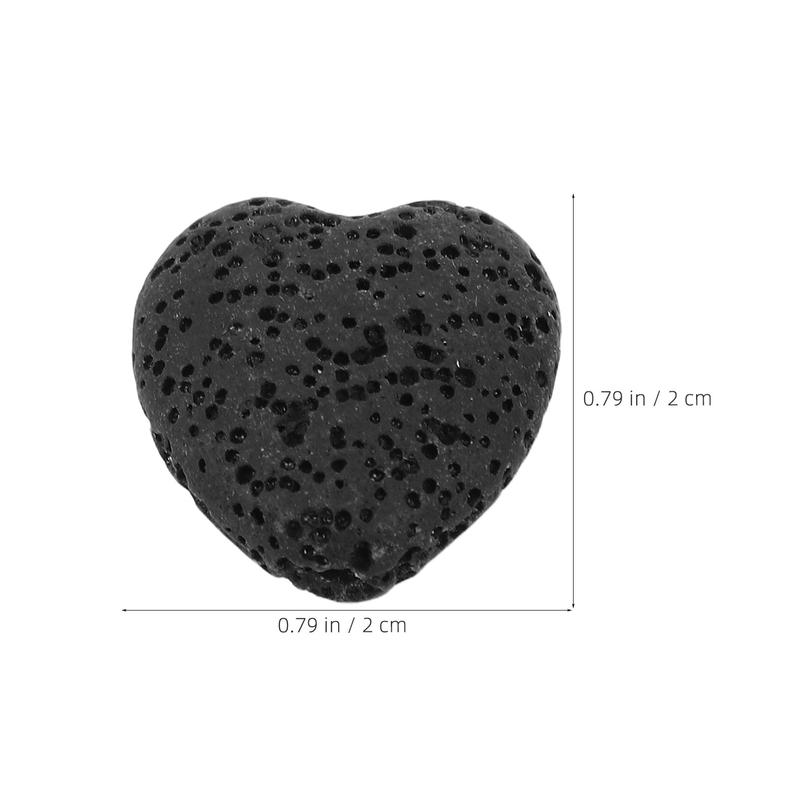 20Pcs Heart Volcanic Lava Rock - огляд і ціна Home Fragrance Essential Oils