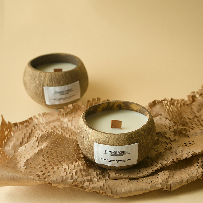 Coconut Shell Aromatherapy Can - огляд і ціна Home Fragrance Scented Candle