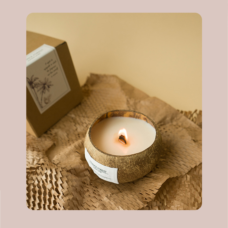 Coconut Shell Aromatherapy Can - огляд і ціна Home Fragrance Scented Candle