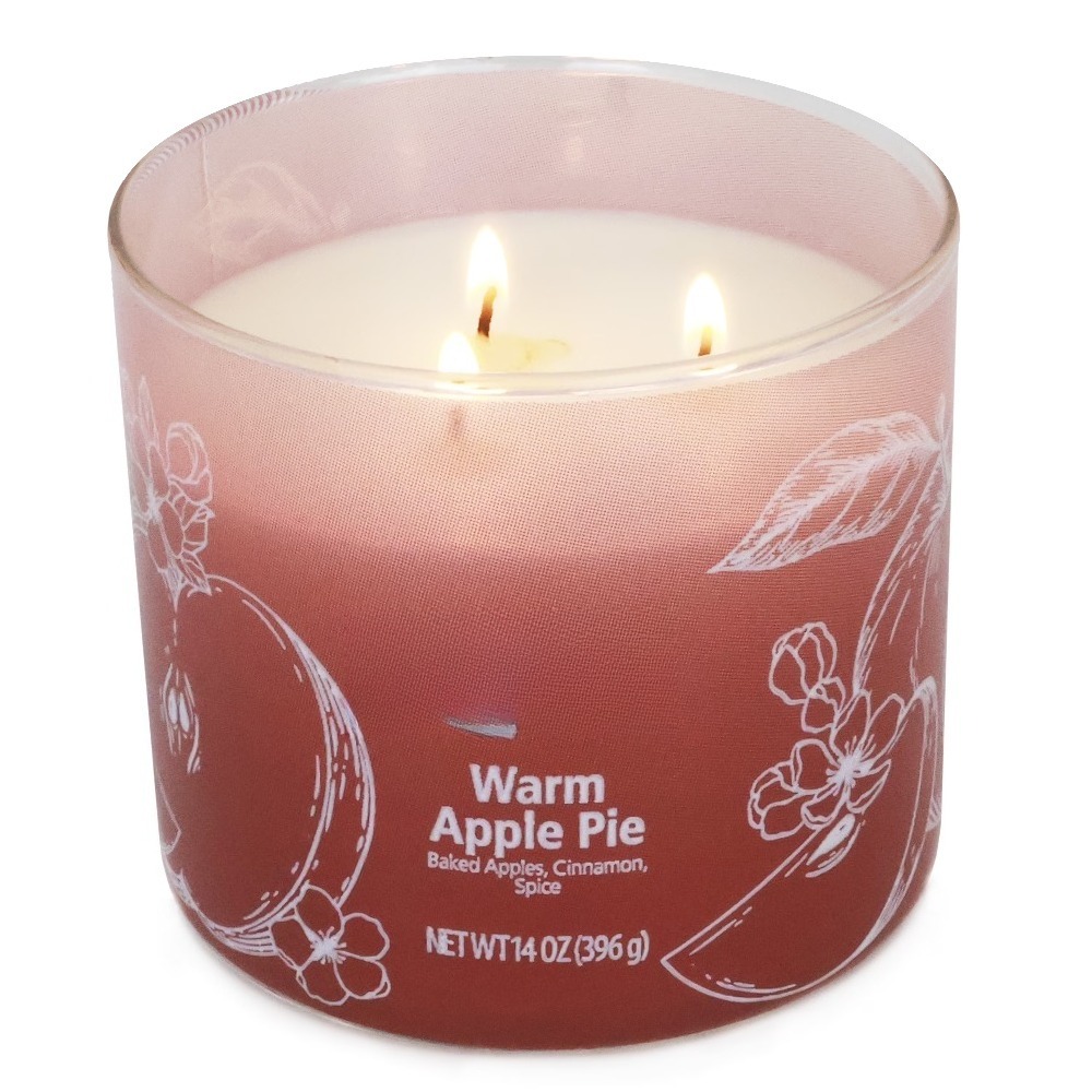 Warm Apple Pie Scented Candle  - огляд і ціна Home Fragrance Scented Candle