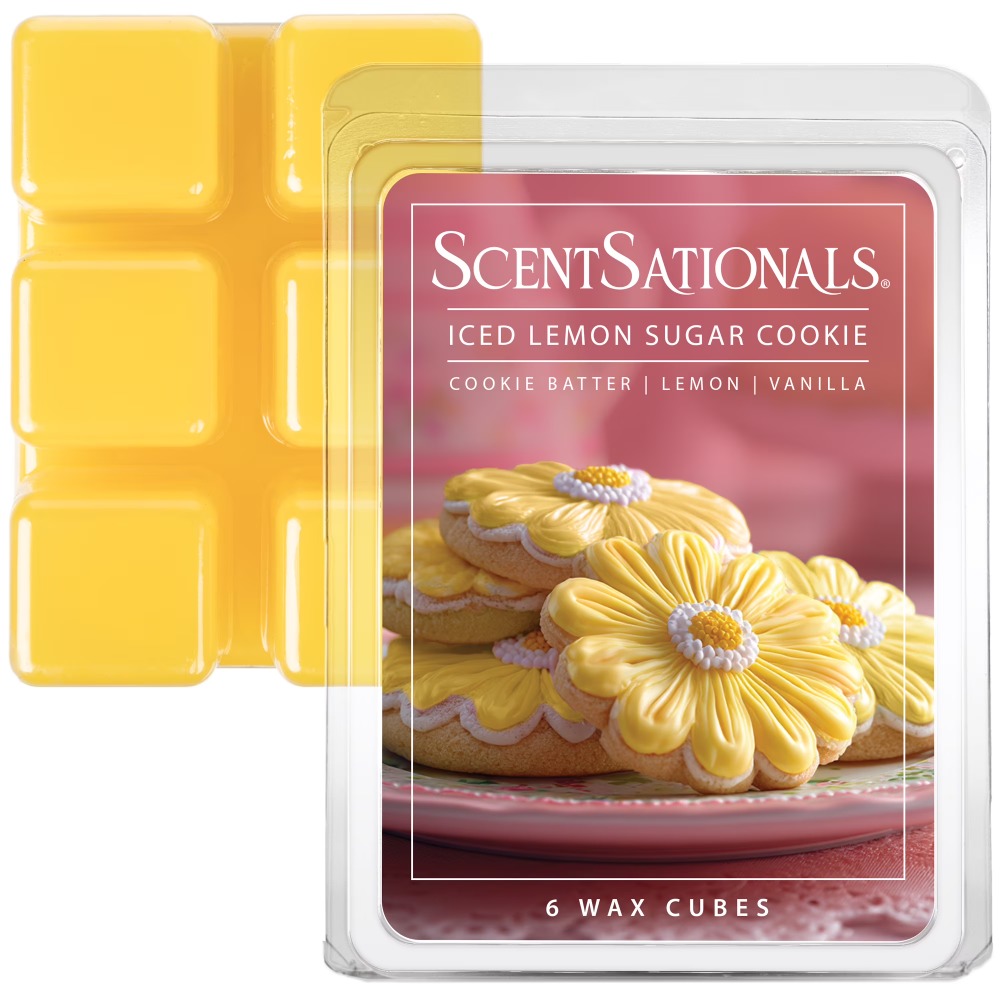 Iced Lemon Sugar Cookie Scente - огляд і ціна Home Fragrance Wax Melts