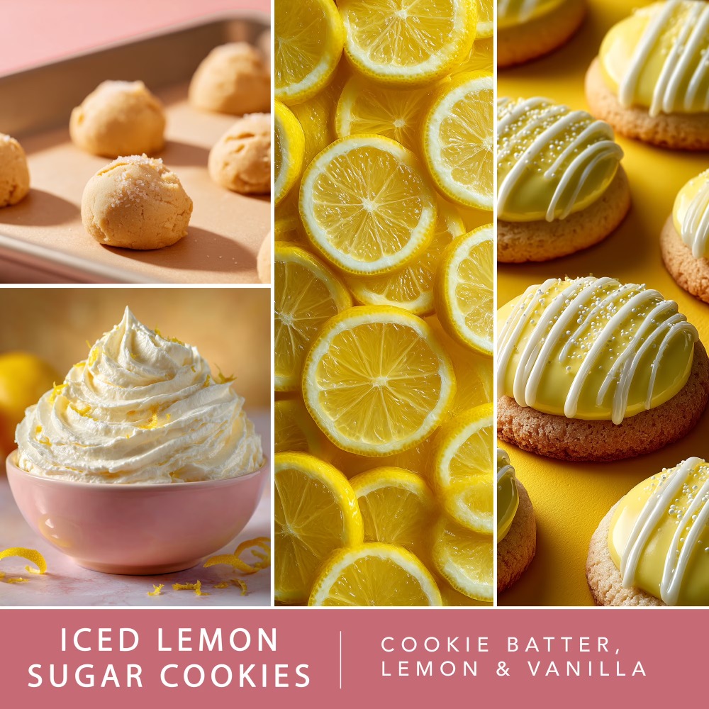 Iced Lemon Sugar Cookie Scente - огляд і ціна Home Fragrance Wax Melts